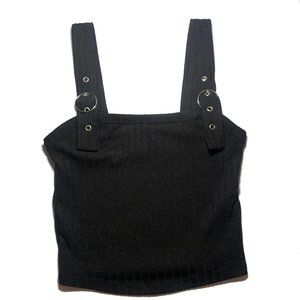 hollister cropped tank top